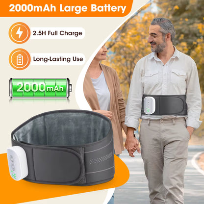 Wireless Air Pressure Massage & Heating Lumbar Support Belt