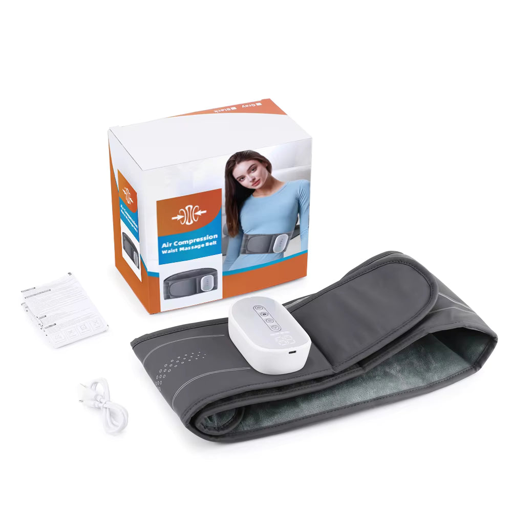 Wireless Air Pressure Massage & Heating Lumbar Support Belt