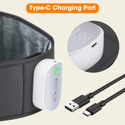 Wireless Air Pressure Massage & Heating Lumbar Support Belt